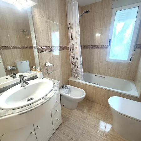 Bajo Con Jardin Privado Piscina 250m Playa Appartement